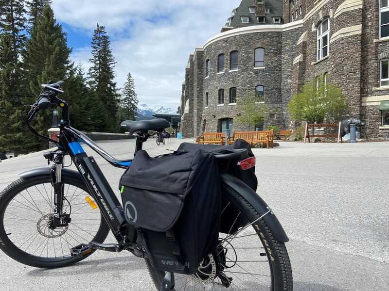 Banff Townsite: E-Bike Explorer - The Banff Springs Hotel links scenery and town history