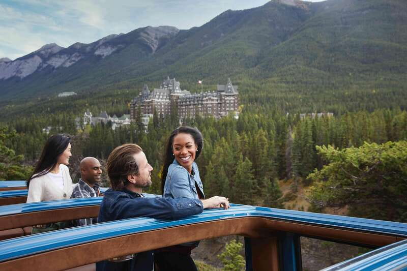 Banff: Vintage Car Legendary Open-Top Touring - Banff viewpoints built for photographs