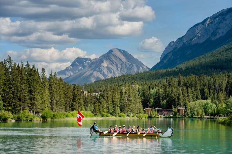 Banff: Wildlife on the Bow River Big Canoe Tour - Starting at the Banff Canoe Club