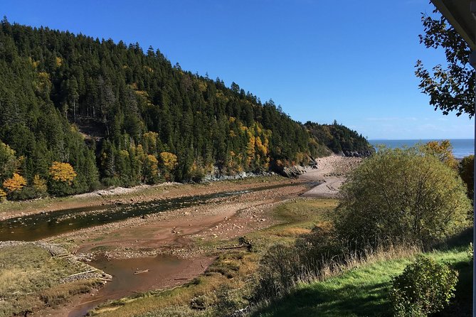 Bay of Fundy Tour by Bus - The Bay of Fundy coast and St. Martins sea caves