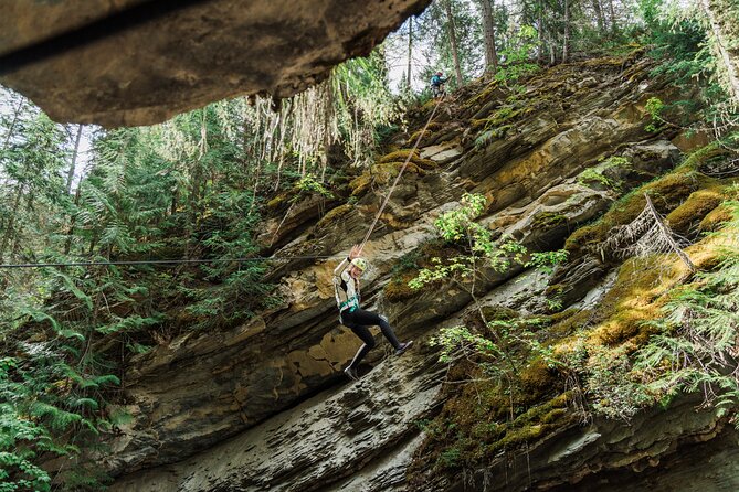 Beartooth Canyon- Half Day Canyoning Tour - Golden, BC - The rappelling workshop makes a real difference