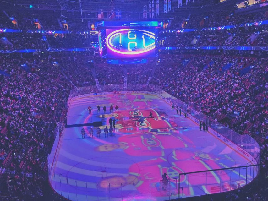 Bell Centre: Montreal Canadiens Ice Hockey Game Ticket - The game itself, from warm-up to final horn