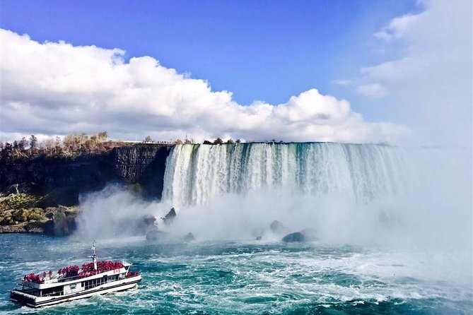 Best Niagara Falls Tour with Boat, Lunch & Journey Behind Falls - Skylon Tower changes your view of Niagara
