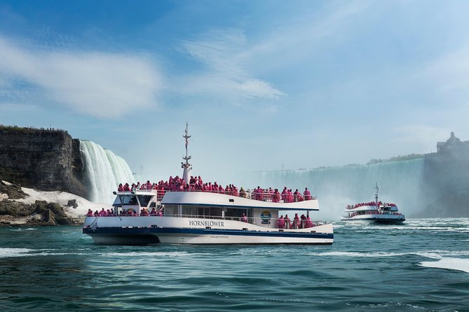 Best of Niagara Falls Canada Premium Tour: Behind Falls and Boat - Skylon Tower: Niagara from 520 feet up