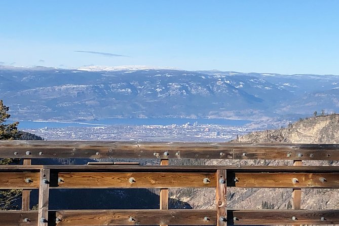 Bicyle Tour on Historical Kettle Valley Railway from Myra Canyon to Penticton - Chute Lake brings a rougher section and a useful break
