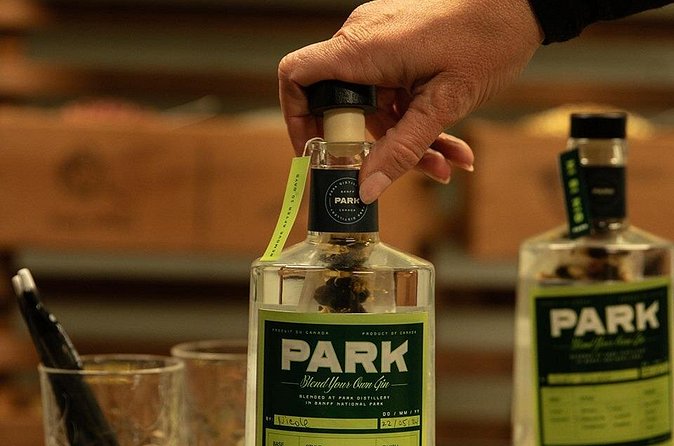 Blend Your Own Gin Experience in Banff - The bottle detail worth checking