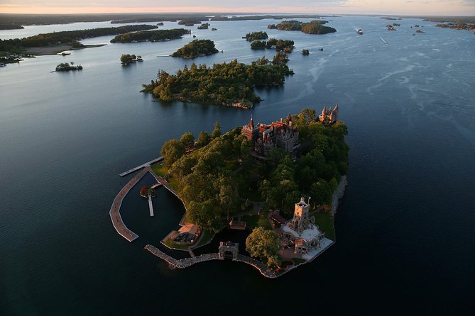 Boldt Castle and Thousand Islands Helicopter Tour - Boldt Castle from the air