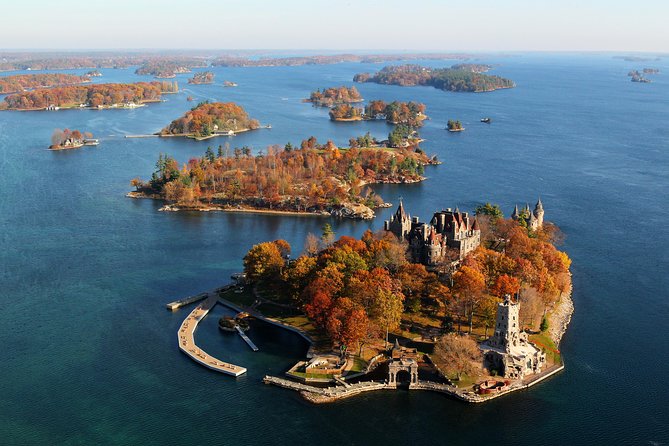 Boldt Castle and Thousand Islands Helicopter Tour - The 1000 Islands Tower from above