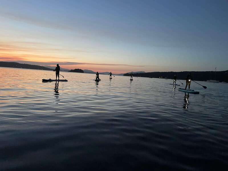 Brentwood Bay: Bioluminescence Tour - The 95-minute guided paddle through the bay