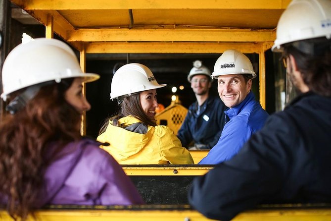 Britannia Mine Museum General Admission - Ride the Underground train into the tunnel