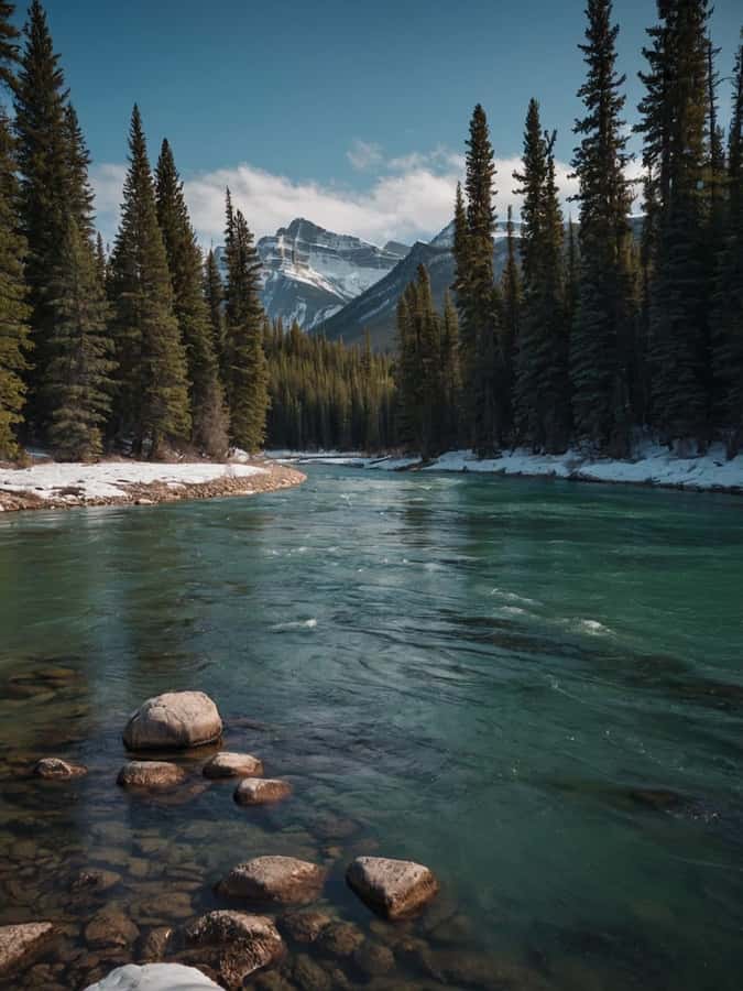Calgary Banff: Columbia Icefield, Skywalk and Lakes Day Tour - Johnston Canyon finishes the day