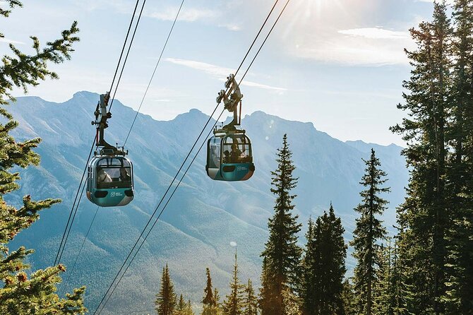 Calgary/Banff: Gondola, Upper Hot Spring, Bow Fall & Top 3 Lakes - Key points at a glance