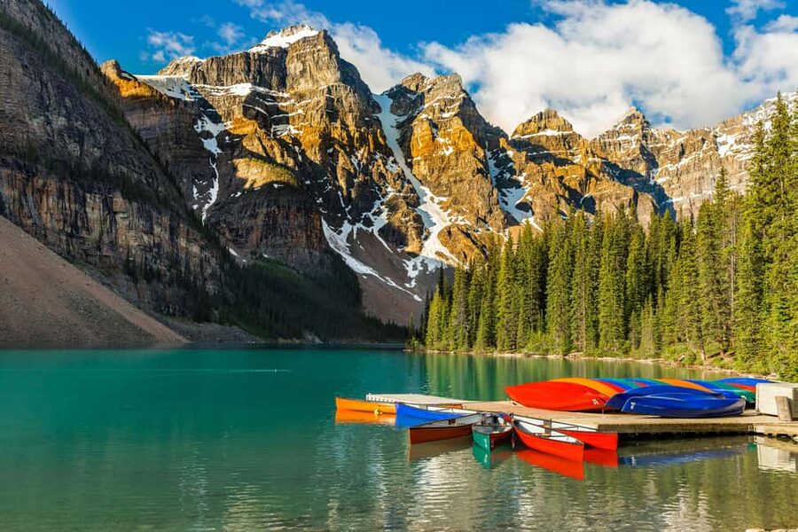 Calgary: Banff Top Lakes Tour with Banff Town Visit - Two Jack Lake closes the scenic loop