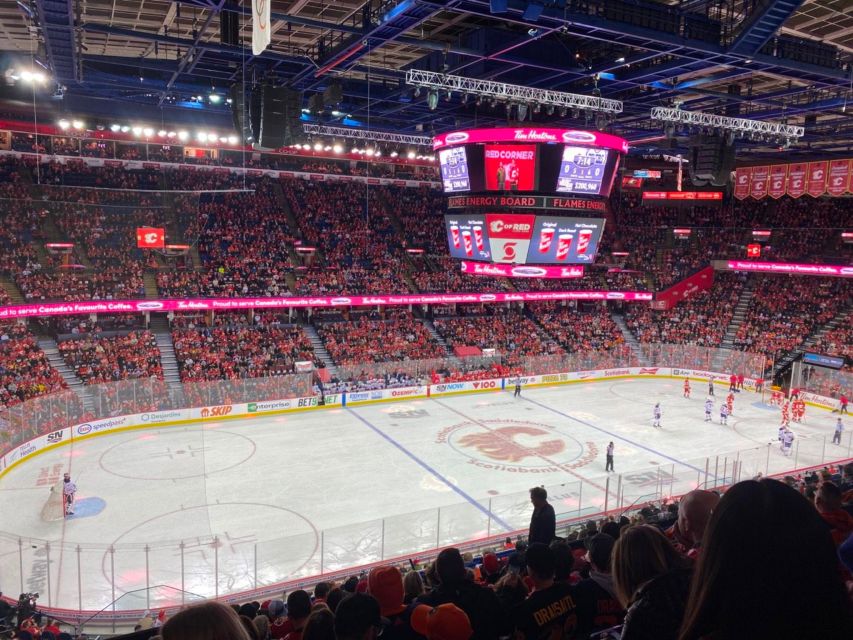 Calgary: Calgary Flames Ice Hockey Game Ticket - Entering Scotiabank Saddledome with a mobile ticket