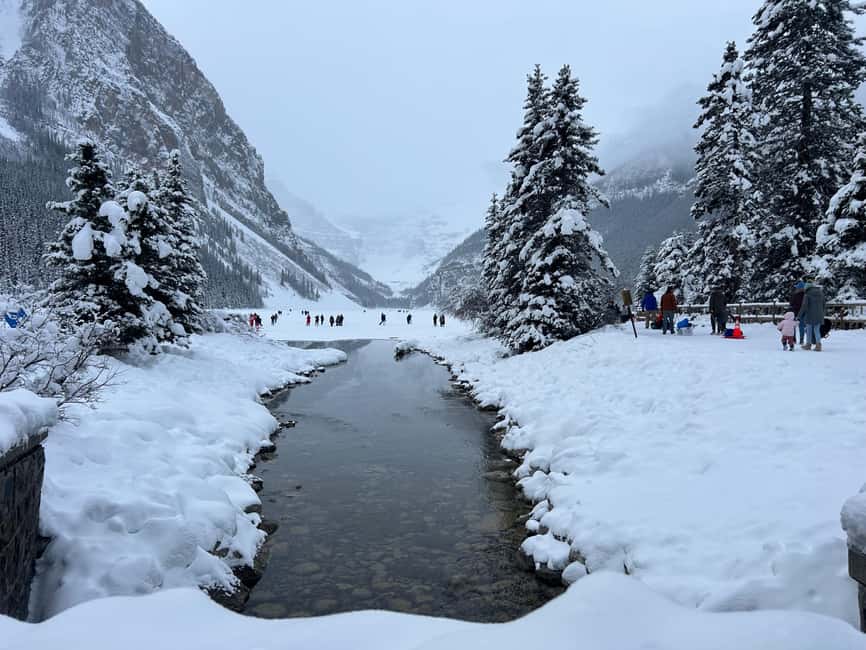 Calgary/Canmore/Banff: BEST of BANFF with LAKES Group Tour - One hour to wander Banff town