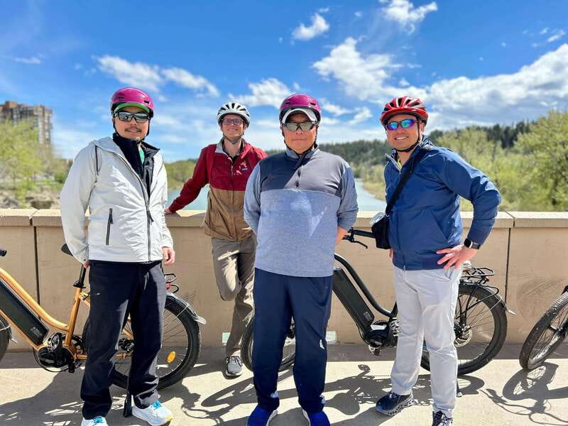 Calgary: City Bike Tour, Highlights and Bow River - Starting downtown with a local guide