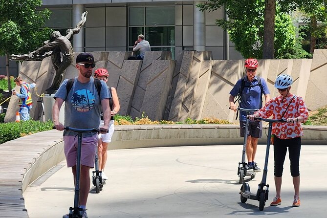 Calgary City Highlights 2 Hour E-Scooter Tour - One hour through Calgary’s downtown streets