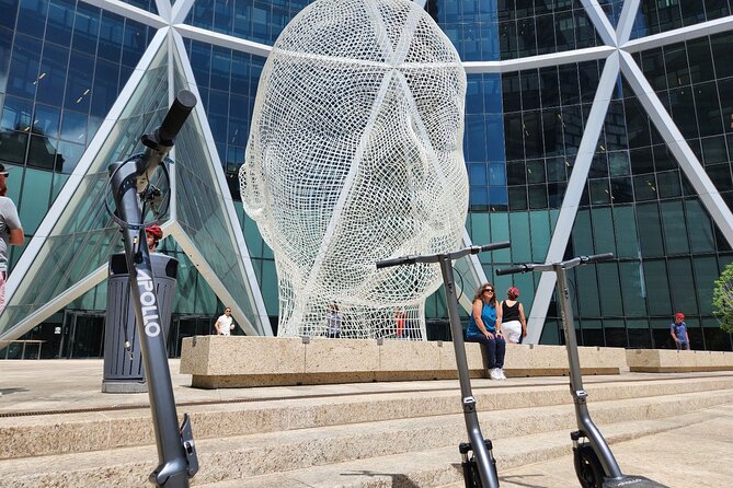 Calgary City Highlights 2 Hour E-Scooter Tour - The Central Library: Calgary’s striking modern face