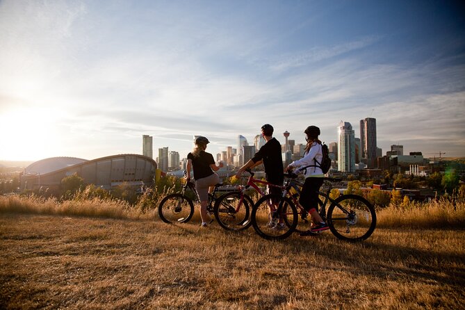Calgary City Highlights 3 Hour Bike Tour, E-Bike Upgrade Avail. - Bow River and Peace Bridge: Calgary’s best opening scene