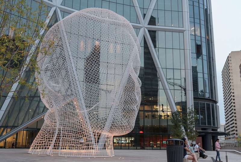Calgary Downtown: 2-Hour Introductory Walking Tour - East Village, where old Calgary meets new Calgary