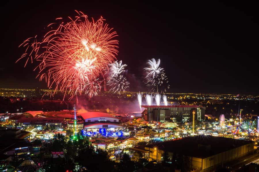 Calgary Stampede Evening Show - Entering Stampede Park and finding Will Call