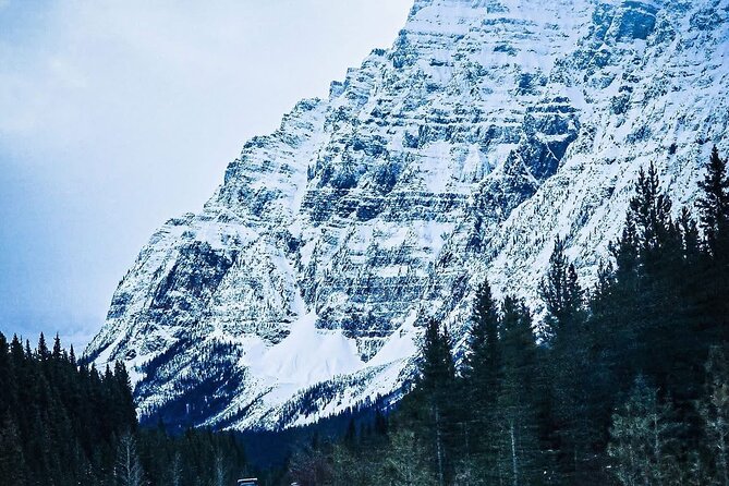 Calgary to Louise, Moraine, Emerald Lake and Johnston Canyon Tour - Lake Louise gets two different moments
