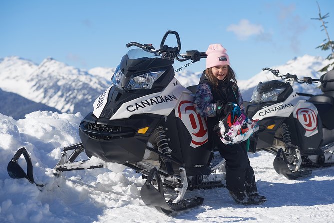 Callaghan Cruiser Snowmobile Tour - The training session for first-time drivers