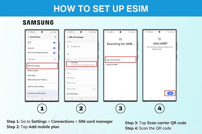 Canada eSIM | 3-30 days | Daily data | QR code - Cancellation and timing in plain English