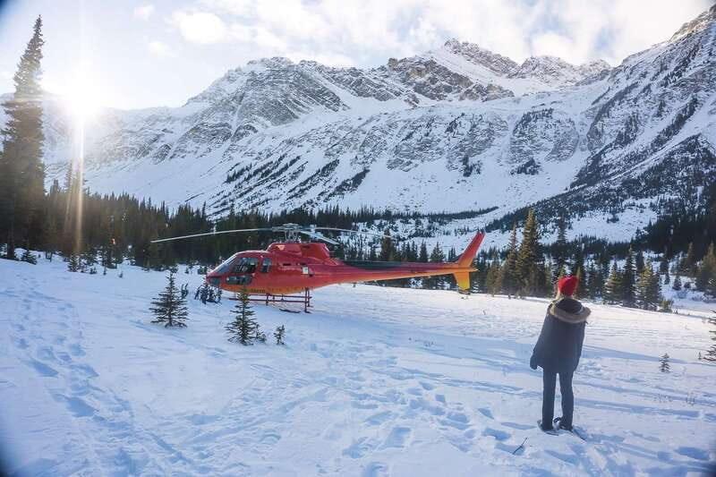 Canadian Rockies: Abraham Lake Ice Bubbles Helicopter Tour - Starting with chili, stew, or soup