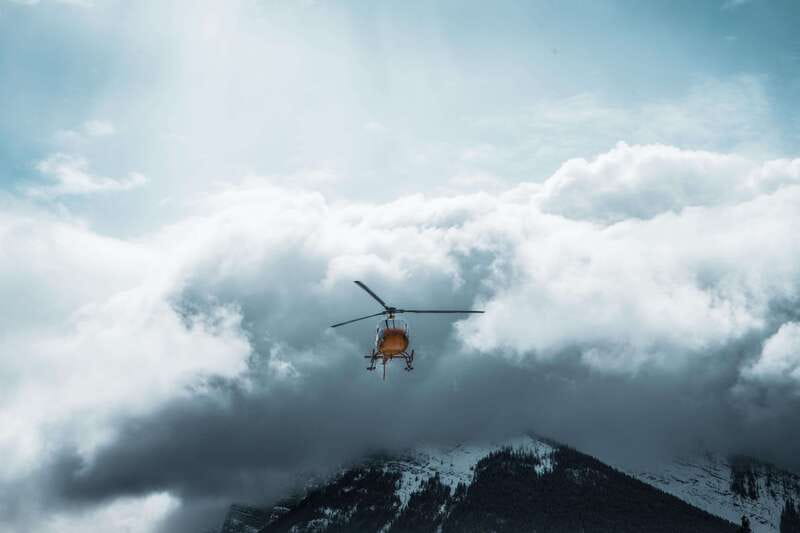Canadian Rockies: Private Helicopter Tour and Hike for Two - From the heliport to the high Rockies