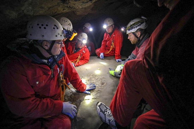 Canmore Caving Adventure Tour - Crawling and squeezing are not side details
