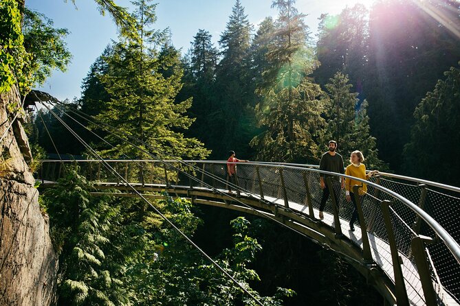 Capilano Suspension Bridge Park Ticket - Cliffwalk and the canyon views