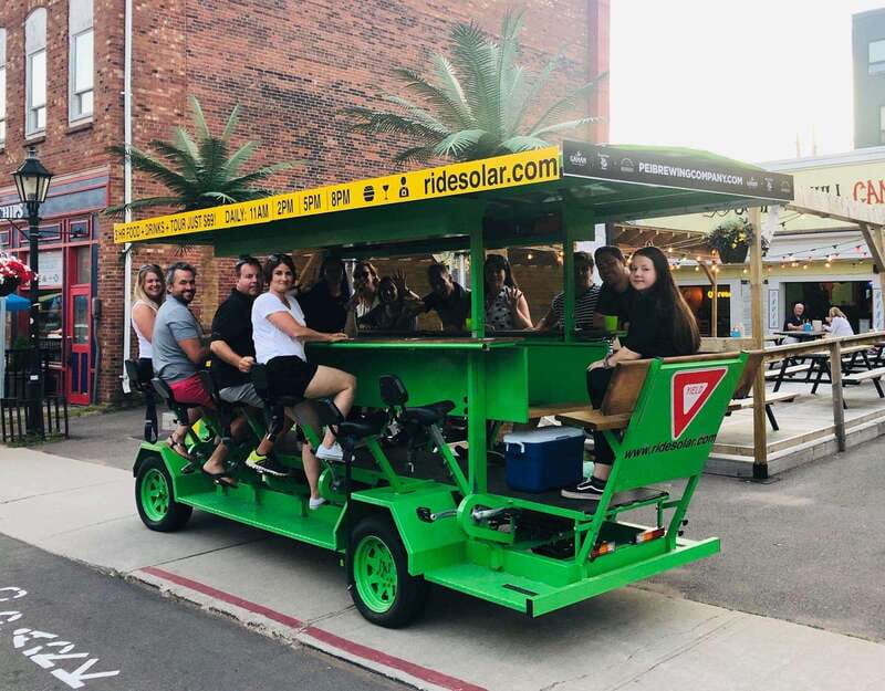 Charlottetown: Solar Food/Drink Party Bike Experience - What $60 really buys you