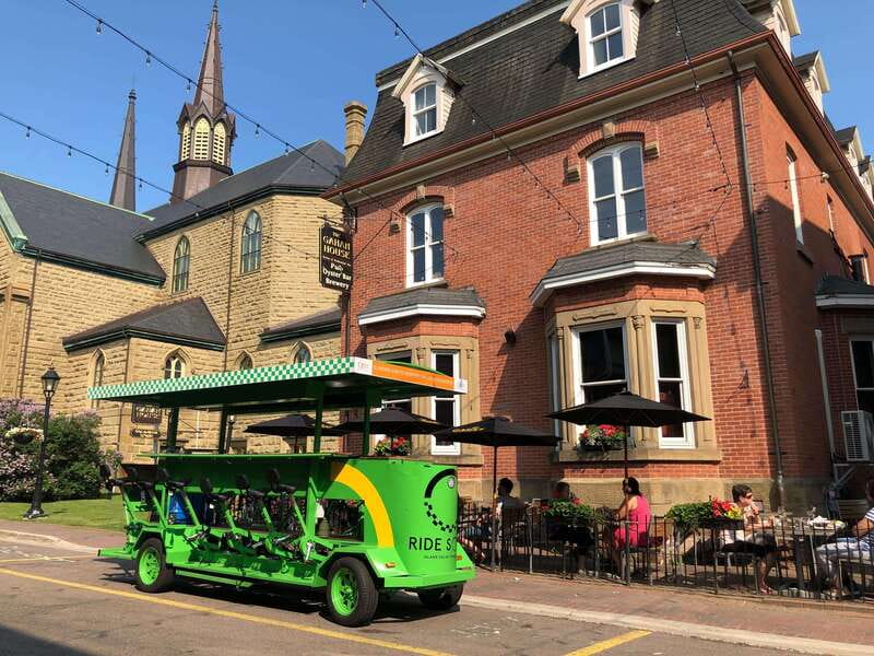 Charlottetown: Solar Food/Drink Party Bike Experience - Weather, timing, and comfort