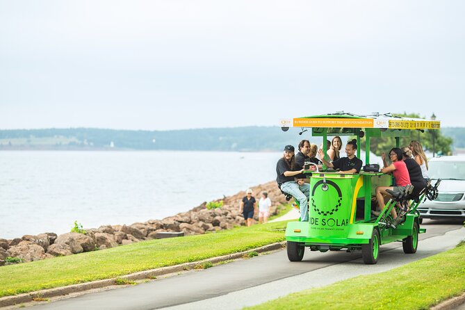 Charlottetown waterfront SOLAR PartyBike food & drink experience! - Key points before you pedal