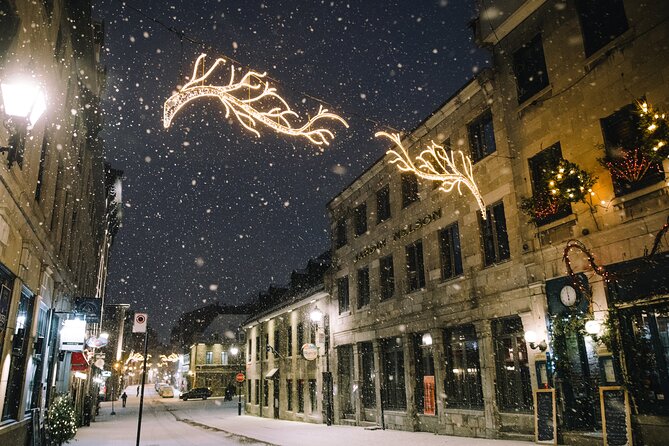 Christmas Walking Tour in Old Montreal - The Old Montreal Streets and European Traditions