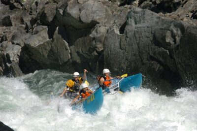 Clearwater, BC, Rafting, Finish in Canadas waterfall capital!
