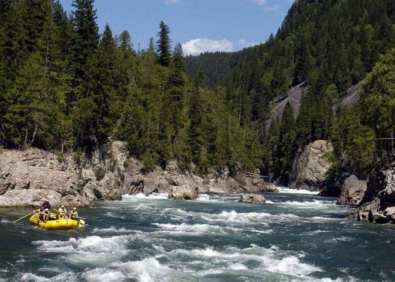 Clearwater BC Rafting with time for a waterfall Tour - Starting at 73 Old North Thompson Highway Road West