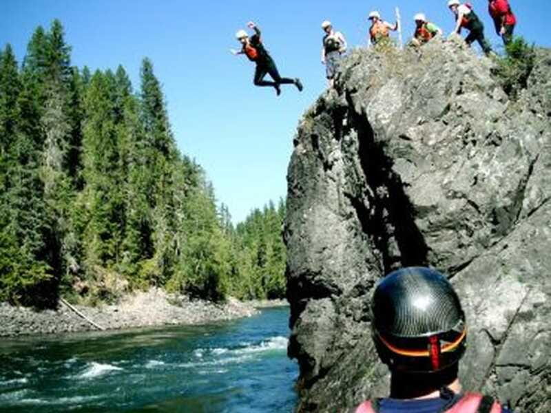 Clearwater BC Rafting with time for a waterfall Tour - Paddling 12.5 kilometers of Clearwater River