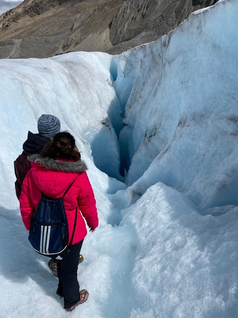 Columbia Icefield: Guided Glacier Hike - The 5-kilometer route and 200-meter climb