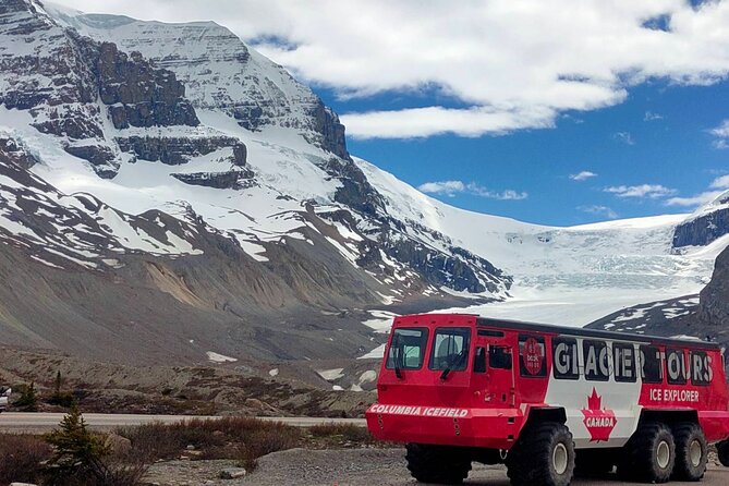 Columbia Icefield Peyto Lake Bow Lake from Calgary Canmore Banff - Crowfoot Glacier: a quick mountain stop