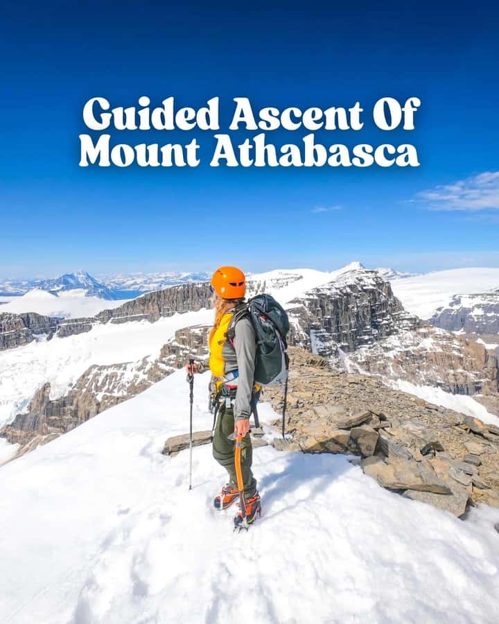 Columbia Icefield, Skywalk, Crowfoot Glacier, and Lakes Tour - Crowfoot Glacier shows a changing mountain world