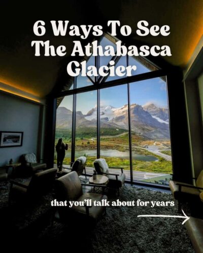 Columbia Icefield, Skywalk, Crowfoot Glacier, and Lakes Tour
