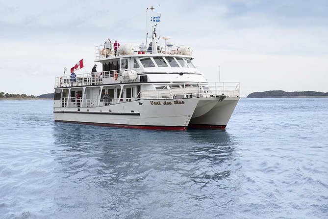 Cruise and Visit of Grosse-Ile - Leaving Berthier-sur-Mer on the Vent des Illes