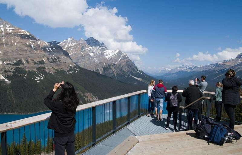 Deep Day Tour to Peyto, Moraine, Louise Lakes, J. Canyon... - Johnston Canyon brings water, rock, and walking