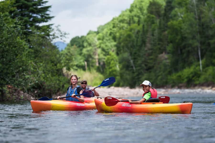 Descent of the Gouffre River in Baie-St-Paul, Charlevoix - La Familiale - Starting at Katabatik in Baie-Saint-Paul