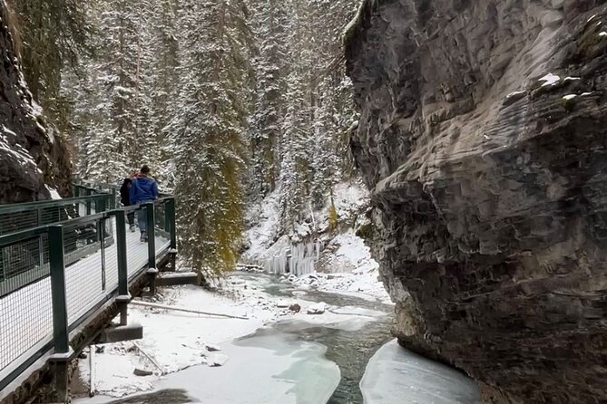Discover 9 Iconic Banff Sights in a Day! with extra Comfort-12pax - Johnston Canyon is the day’s best chance to walk