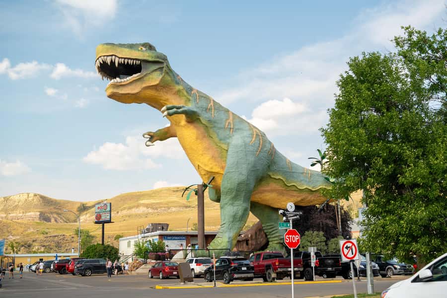 Drumheller: Dinosaurs, Canyons, & Hoodoos Day Tour - Lunch: a short break, not a food tour