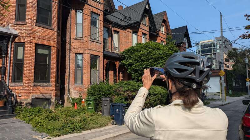 E-bike through Toronto's Dynamic Neighbourhoods - Ontario Place and Trillium Park along the water