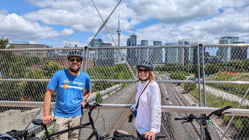 E-bike through Toronto's Dynamic Neighbourhoods - Starting at 124 St Patrick Street
